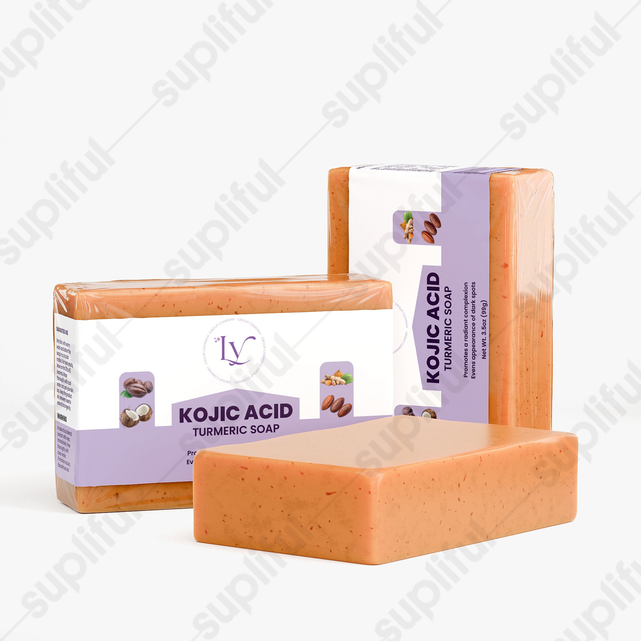 Kojic Acid & Turmeric Soap
